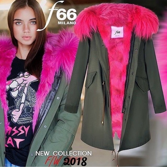 Furs 66 Italy Fox Fur Coat Size S/M - Picture 9 of 9